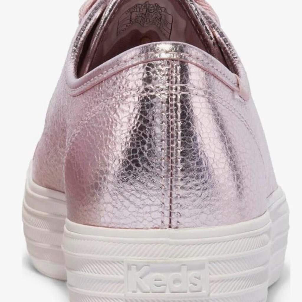 Keds Women’s Triple Kick Platform Leather Sneakers Size 8.5 New In Box — image 3 of 8
